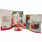 Hunde-Schnupperpaket 200g (1 Set mit verschiedenen Sorten / Flocken / Testpackungen)