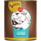 RyDog Vitalmenü Bio-Rind 800g (6 Stück)